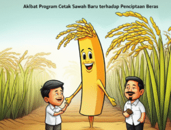 Akibat Program Cetak Sawah Baru terhadap Penciptaan Beras