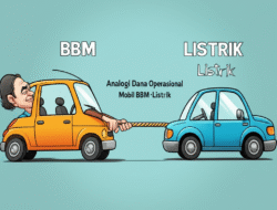 Analogi Dana Operasional Mobil BBM vs Listrik