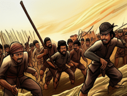 Bentrokan agraria serta peperangan orang tani dalam menjaga tanah