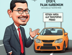 Efek Pajak Karbonium  kepada Harga Alat transportasi Pribadi