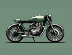 Perubahan Motor Café Racer yang Lagi Gaya