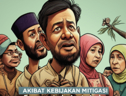 Akibat Kebijakan Mitigasi Bencana terhadap Kesiapan Warga