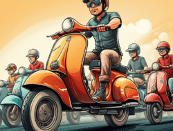 Kembalinya Motor Skuter Klasik di Tengah Agresi Motor Matic Modern