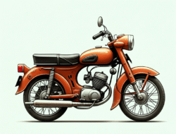 Motor Angsa Balik Dilihat Sehabis Demikian Lama