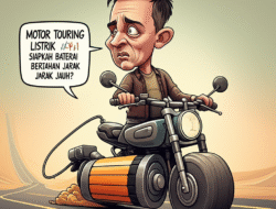 Motor Touring Listrik Siapkah Baterai Bertahan Jarak Jauh?