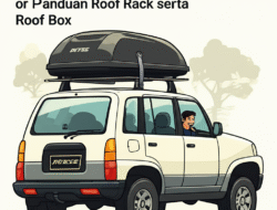 Panduan Terjaga Memasang Roof Rack serta Roof Box